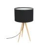 Sale Zuiver - Bordlampe TRIPOD WOOD - Sort